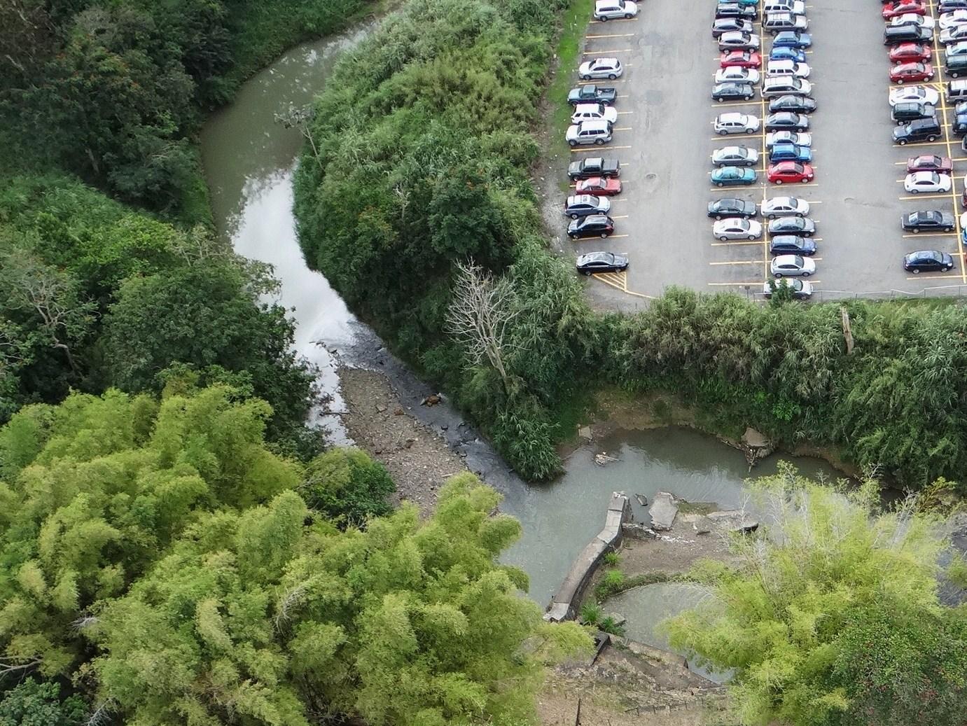 Antiguo Acueducto de Río Piedras - Documentación Aérea - San Juan (Río Piedras) - 2013 00031